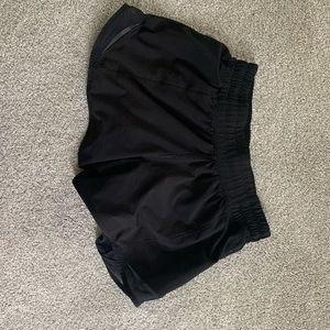 Lululemon black shorts size 4 (tall)